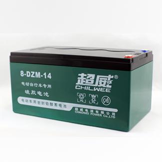 超威电池8-DZM-14